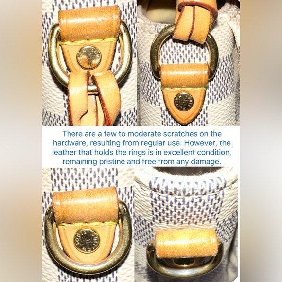 158 Preloved  Louis Vuitton LV Croisette in Damier Azure - Picture 8 of 11